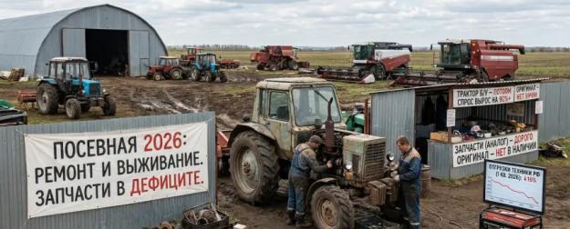 Чем будут пахать в 2026-м: как старый МТЗ спасает посевную