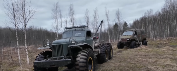 ZIL-157 versus the all-terrain vehicle from the Gazelle - Soviet designers continue to amaze