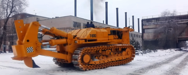 T800 is the most productive bulldozer in the world according to the Guinness Book of Records
