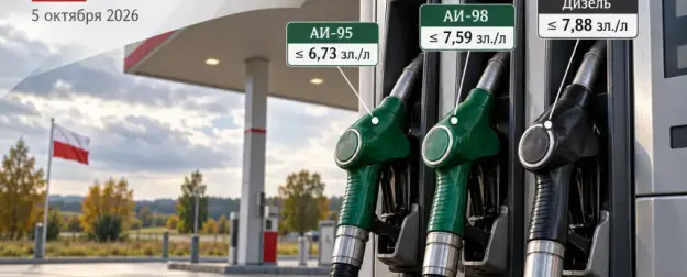В Польше установили предельные цены на топливо