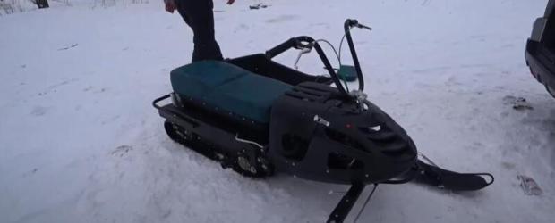 В России создали уникальный гибридный снегоход