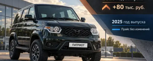 «Патриот» от 2 005 000 руб.: опубликованы новые цены УАЗа
