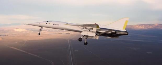 The first supersonic demonstrator Boom XB-1 took to the skies after Concorde
