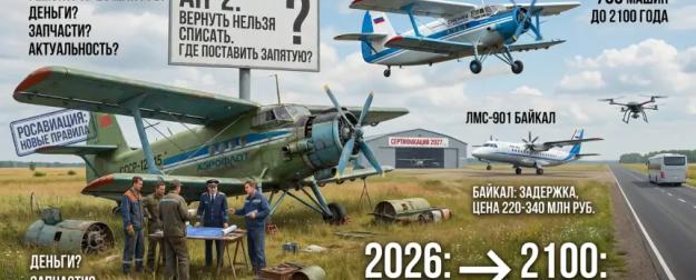 Возвращение «кукурузника»: зачем России 700 восстановленных Ан-2