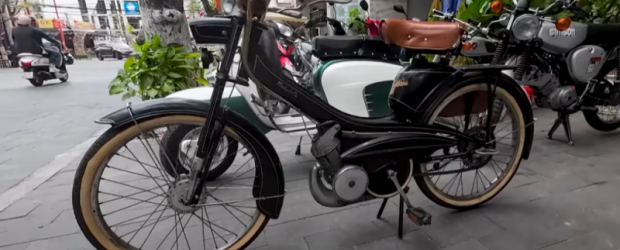 French moped Motobecane Mobilette - not only in the USSR there were “holes”