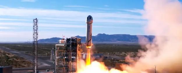 Blue Origin успешно отправила шестерых космических туристов в суборбитальный полет