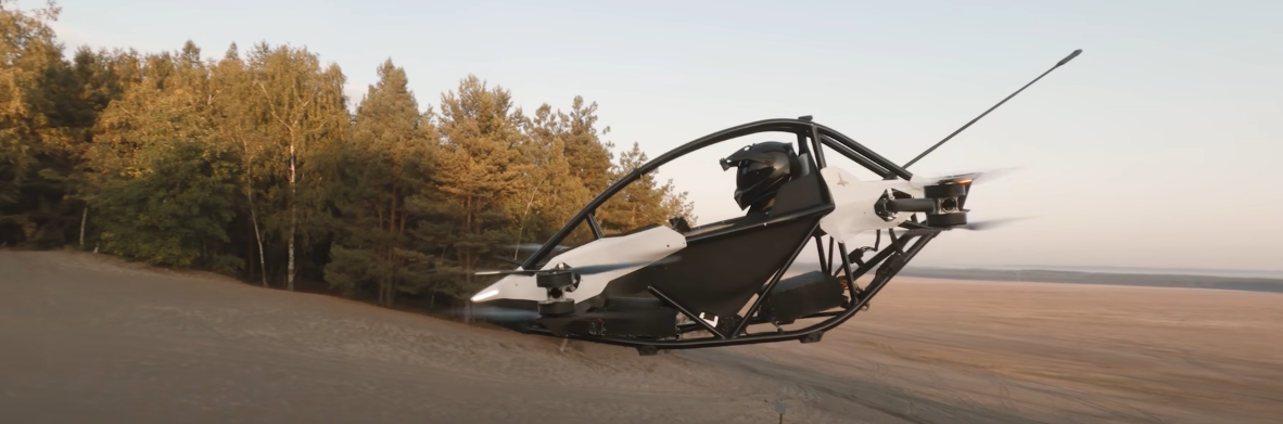 Jetson One - bicicletas voadoras exclusivas já esgotadas até 2023