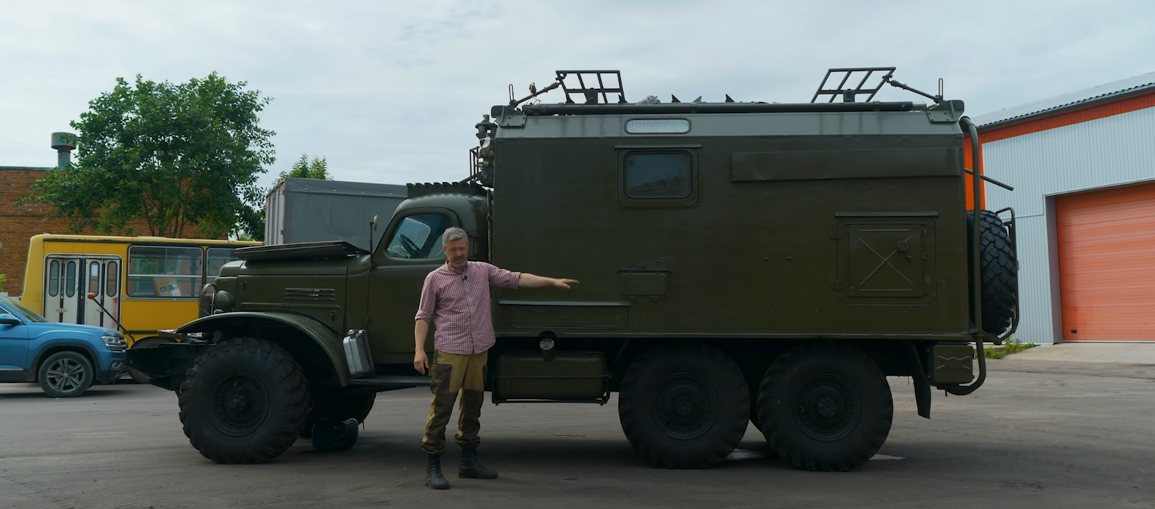 ZIL-157 - um dos melhores caminhões militares off-road