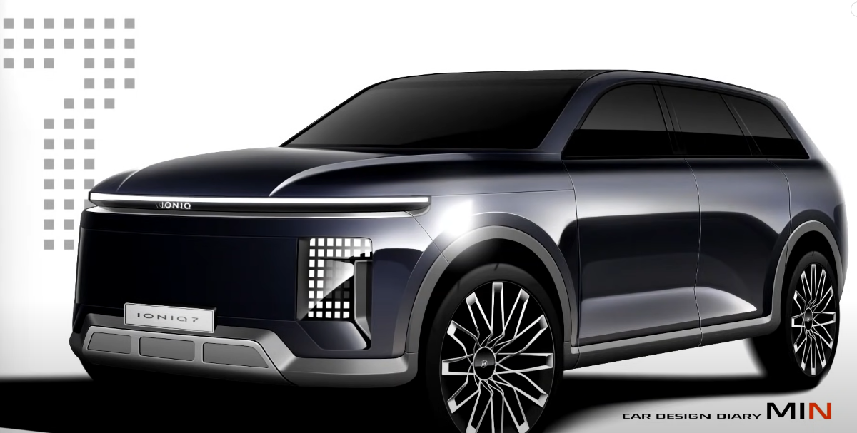 Hyundai дразнит концептом электрического внедорожника Ioniq SEVEN Concept EV