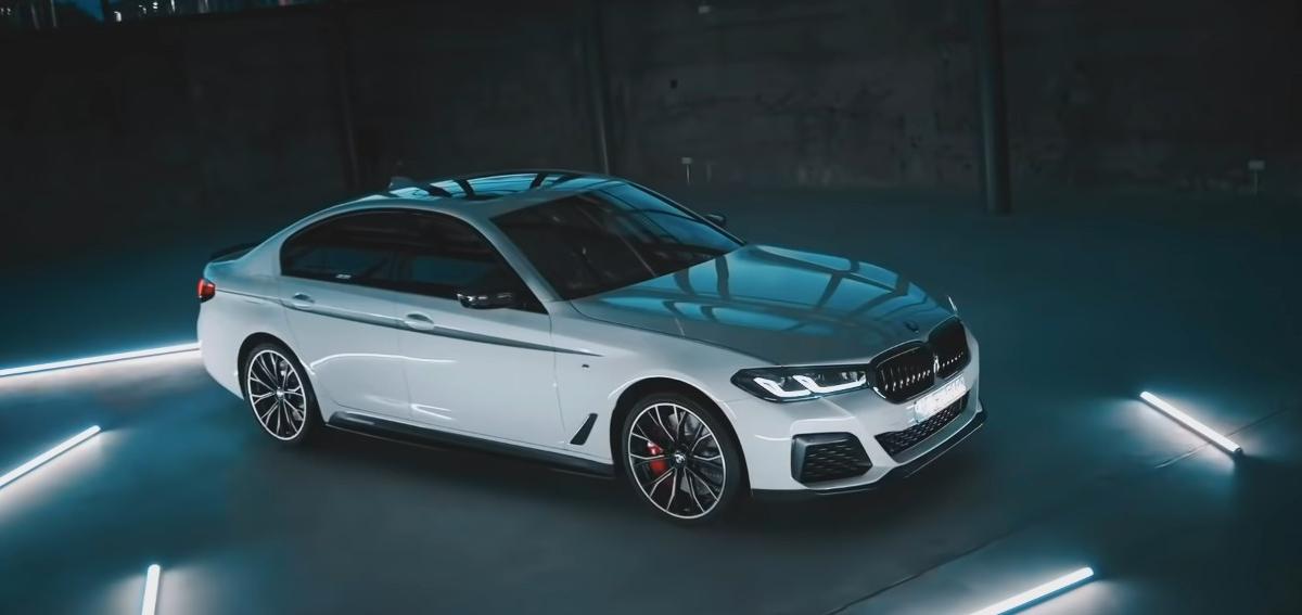Новый электрический седан BMW i5 2023 замечен на испытаниях