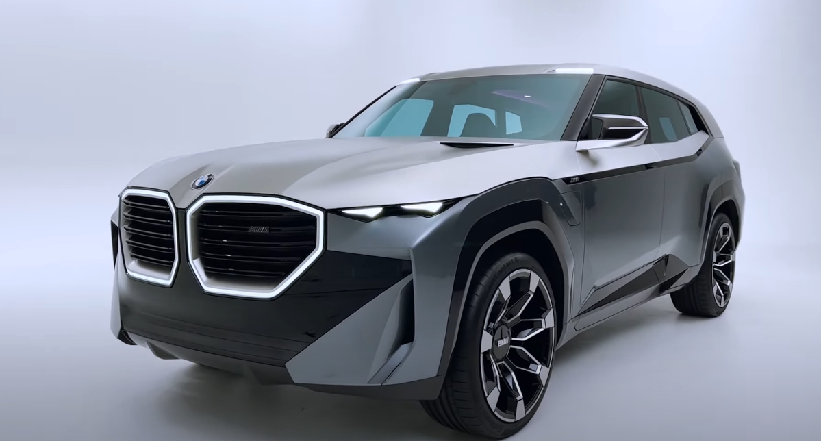 BMW XM Concept tanıtıldı: güçlü hibrit SUV