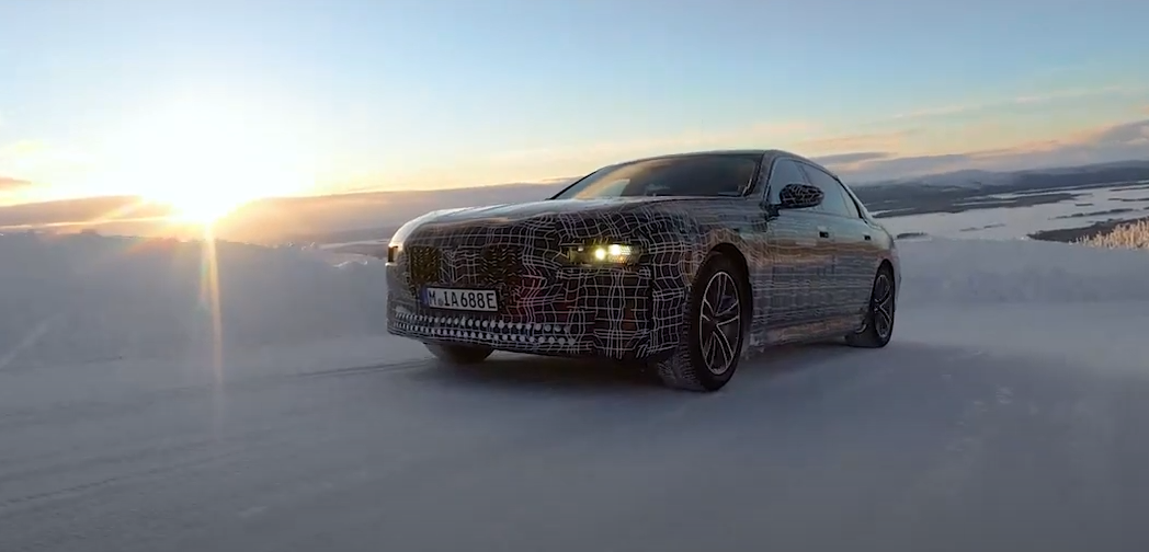 Yeni BMW i7, sert Rus kışlarına uygun olacak!