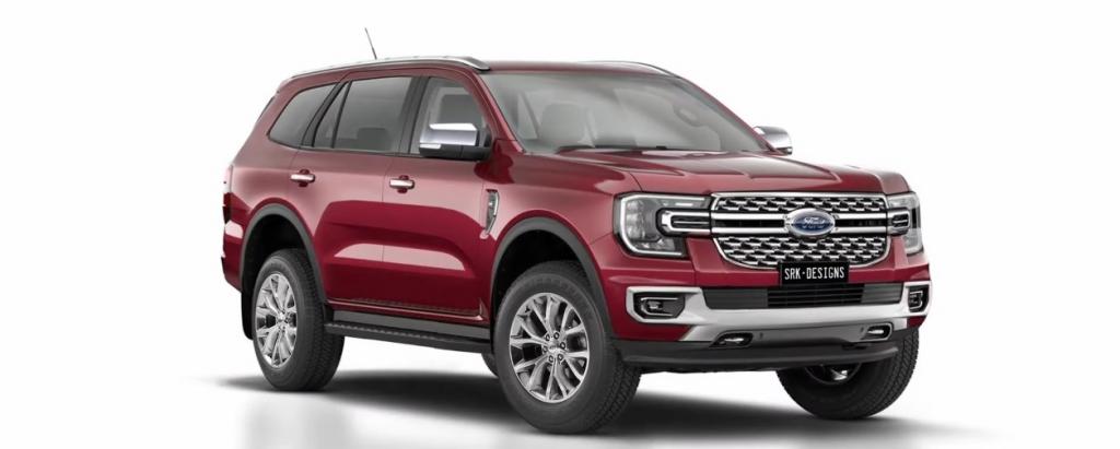 В сети появился рендер Ford Everest 2022