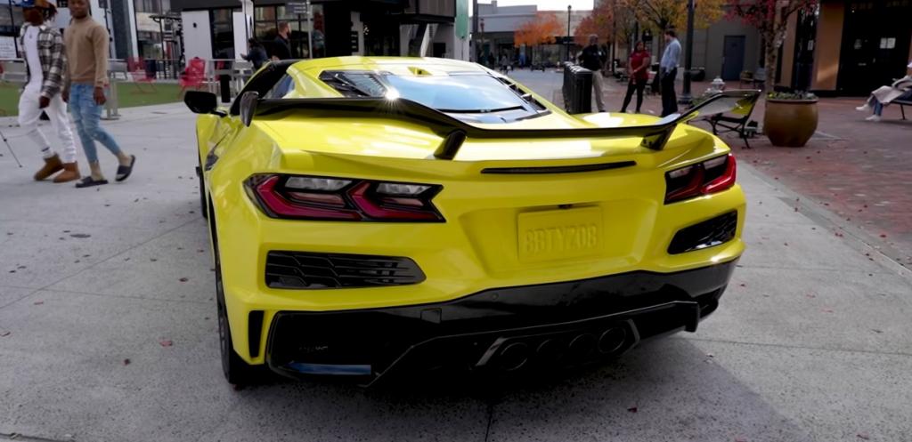 Стала известна базовая цена Corvette Z06