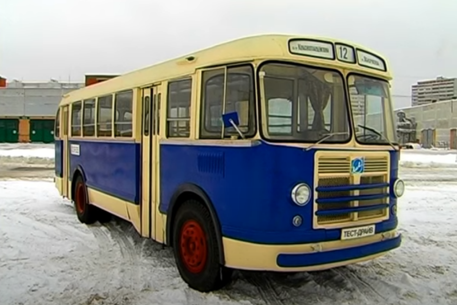 ZIL-158 - 60-70'lerin SSCB'sinin ana şehir otobüsü