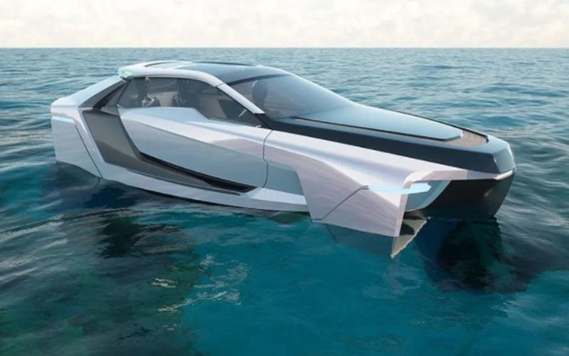 Опубликована 3D-модель электрической яхты Future-E