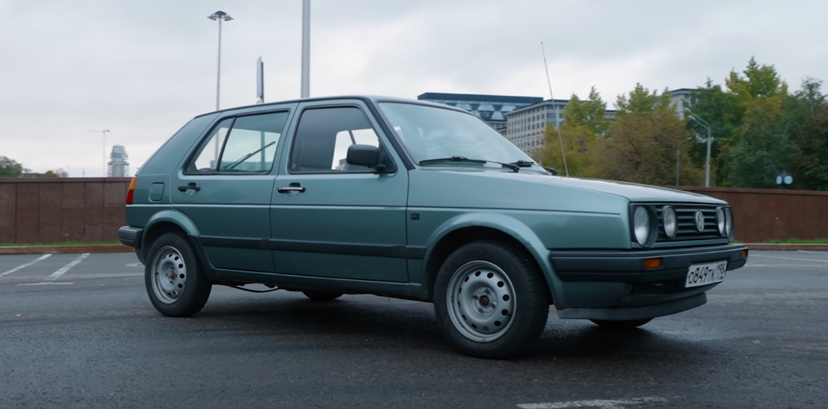 Народный автомобиль из 90-х – Volkswagen Golf 2