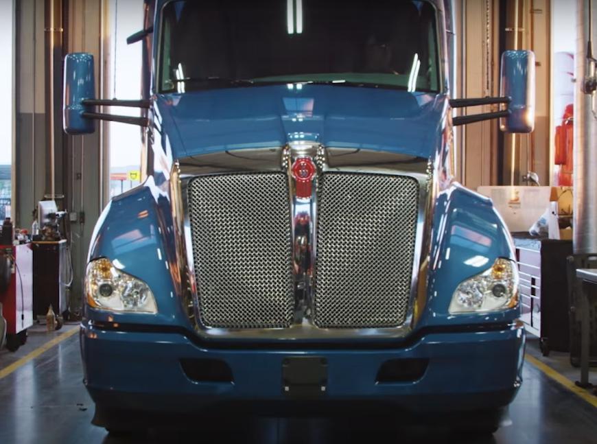 Дебют электрического тягача Kenworth T680E