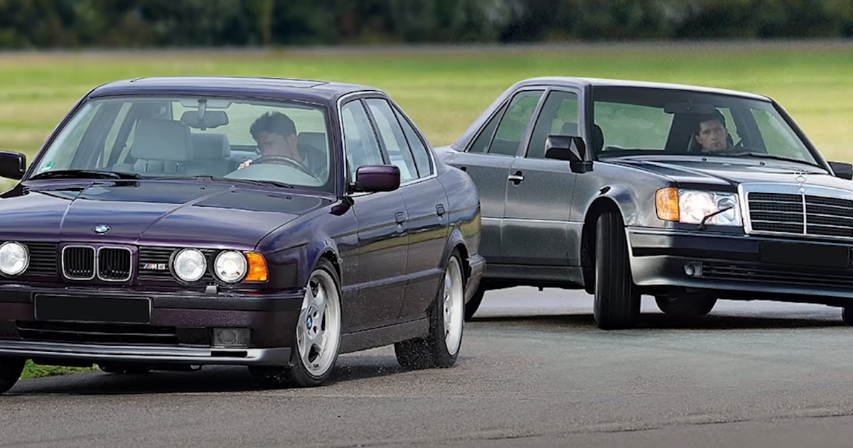 BMW E34 ve Mercedes W124 - 1990'ların başındaki iki efsanevi otomobil