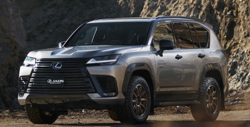 Лексус покажет обновленную версию роскошного Lexus LX 600 «OFFROAD» JAOS