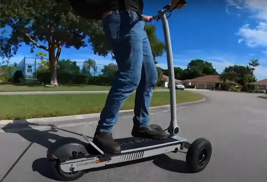 CycleBoard Rover — симбиоз скутера и скейтборда для приятных поездок