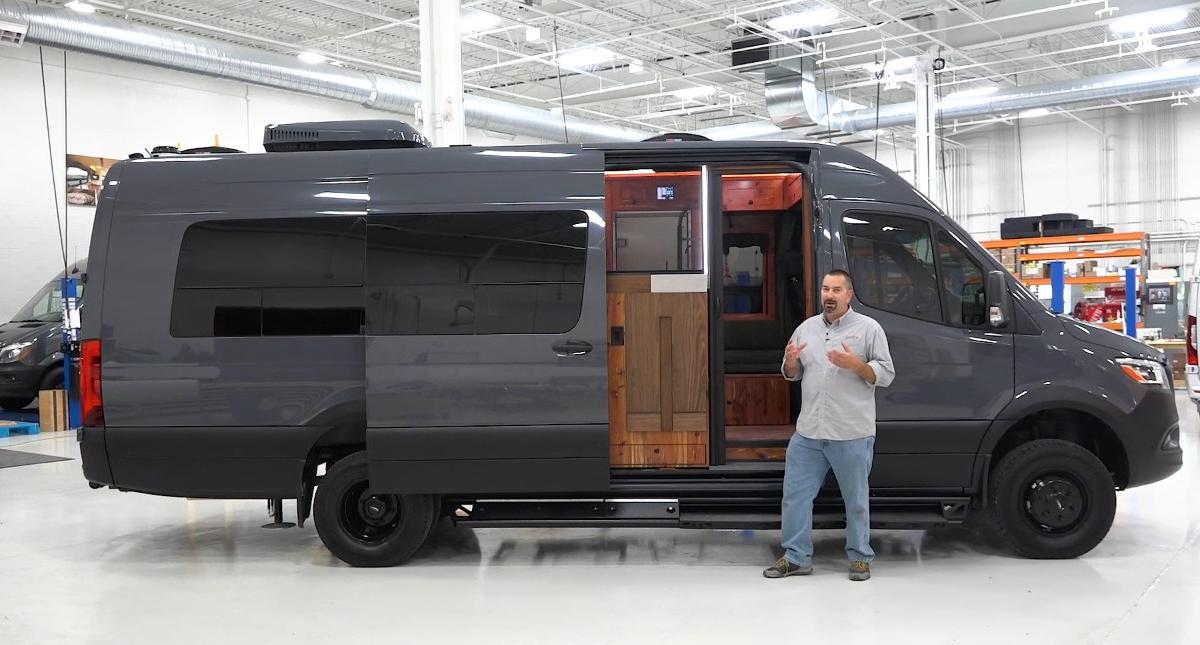 Sprinter Camper – новый дом на колесах с кедровым салоном