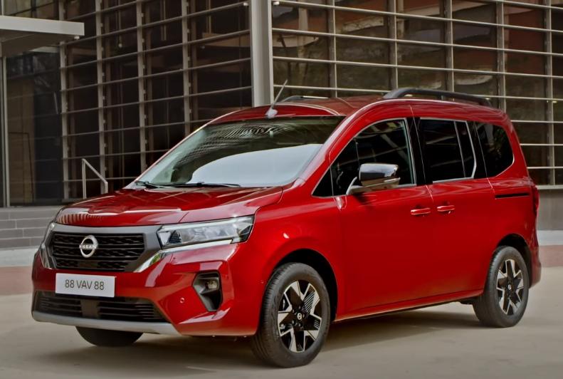 Dört tekerlekten çekişli minibüs Nissan Townstar Combi'nin Avrupa'da satışları başladı