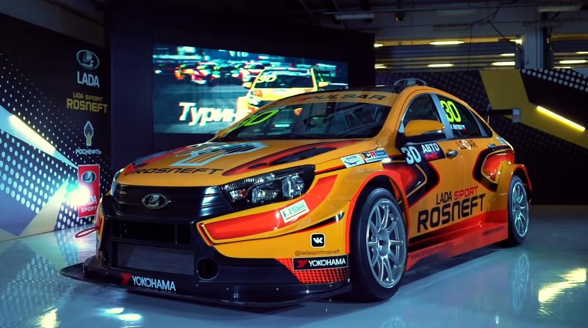 The first photos of racing Lada Vesta appeared