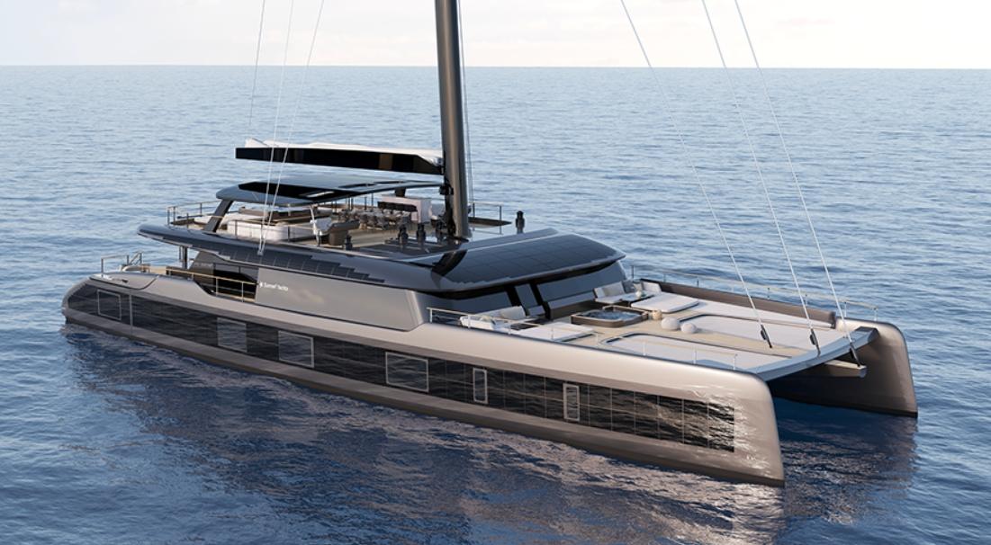 Sunreef 43M Eco - a catamaran with an unlimited power reserve