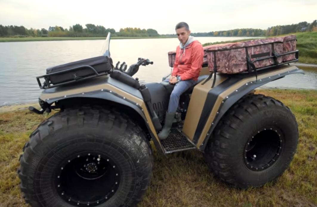 Огромный квадроцикл Росомаха – сделано в России