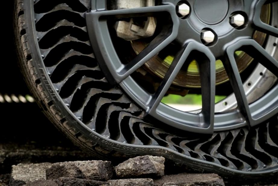 Michelin планирует комплектовать следующее поколение Chevrolet Bolt безвоздушными шинами