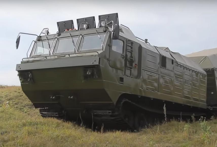 DT-30 Vityaz is one of the most passable all-terrain vehicles on the planet