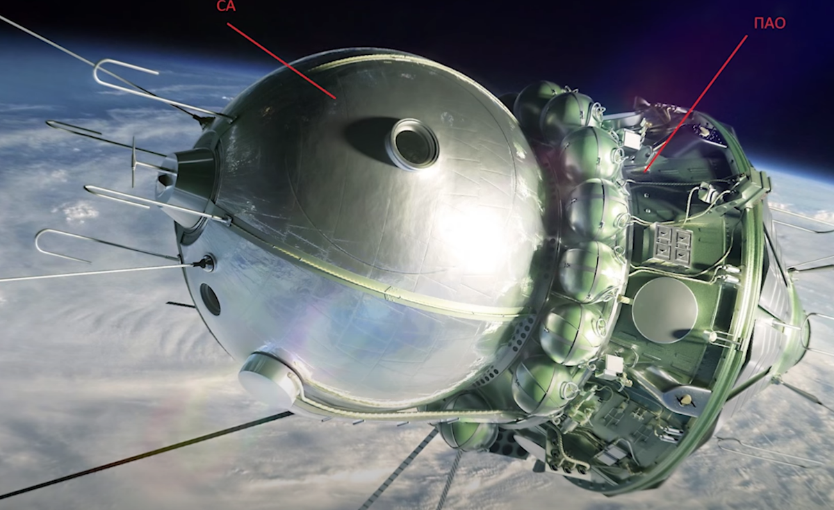 Pierwszy statek kosmiczny Ziemi - „Wostok”