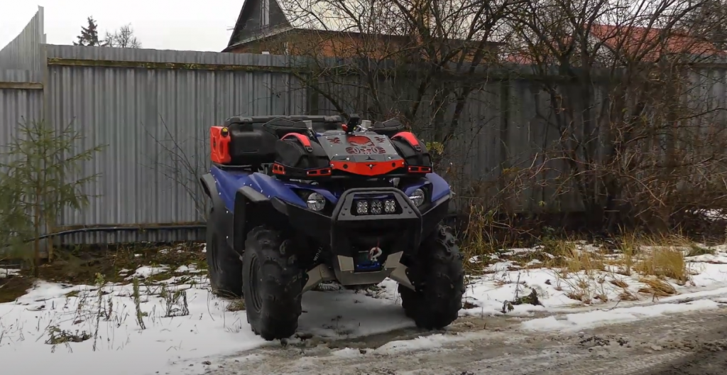 Yamaha Grizzly 700 – японский квадроцикл для русского бездорожья