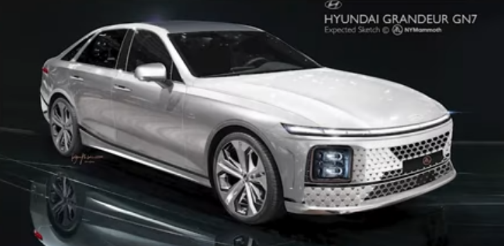 Hyundai готовит к выходу модель Grandeur седьмого поколения