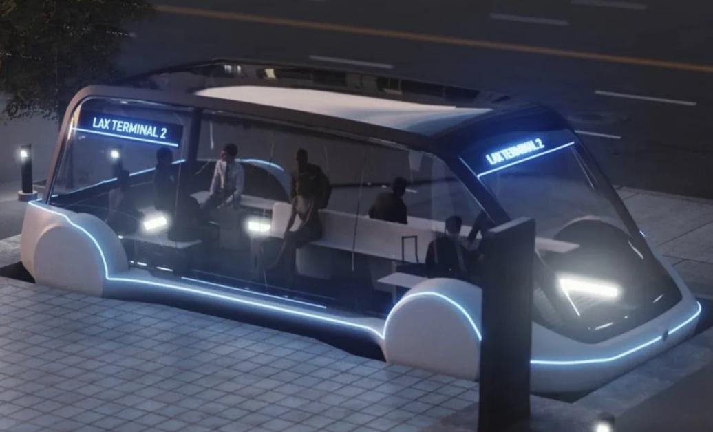 Tesla представила концепцию общественного транспорта будущего «dedicated robotaxi»