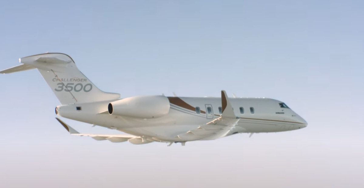 Самолет Challenger 3500 от Bombardier завоевал главный приз за дизайн салона
