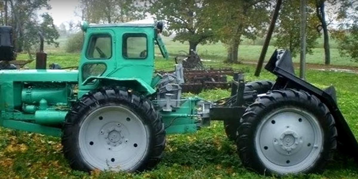 T-40AL - an unusual model of a tractor on an articulated frame