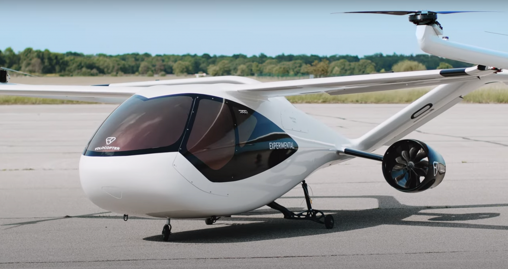 Электрический аэромобиль Volocopter совершил первый полет