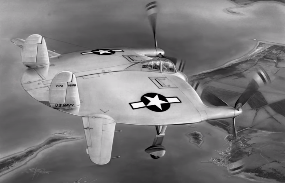 Vought V-173 – «блинчик», который поднялся в небо