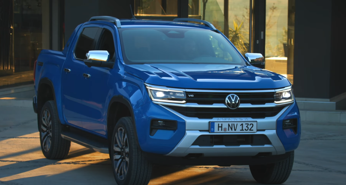 Volkswagen will show a new generation of its Amarok pickup truck