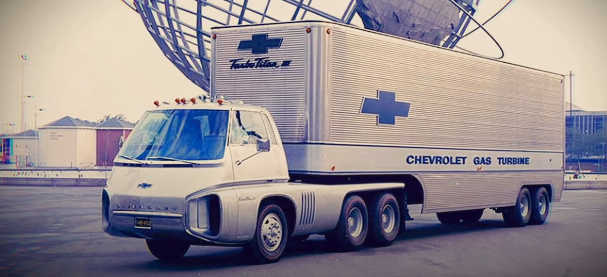 Газотурбинные грузовики из 60-х – они поражают воображение