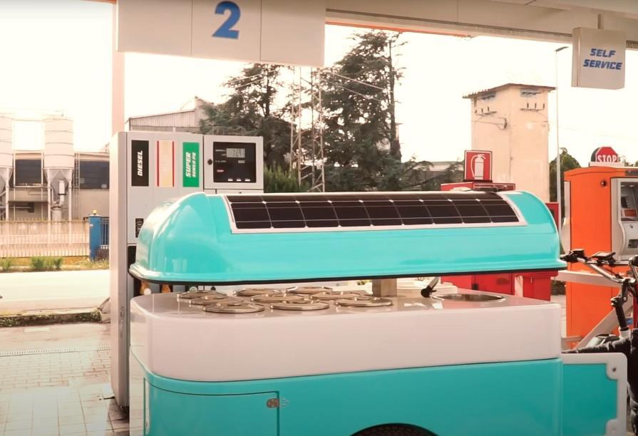 SmartEbike представил новый экологичный транспорт для уличной торговли едой