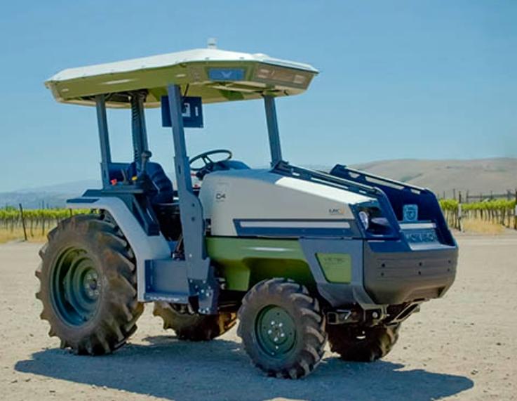 Foxconn, an iPhone electronics supplier, unveils a tractor of its own design