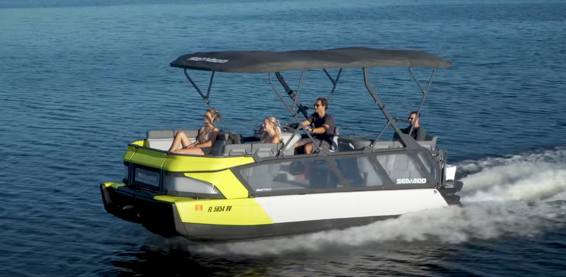 Sea-Doo's Updated Switch Cruise Line of Pontoon Boats Introduced
