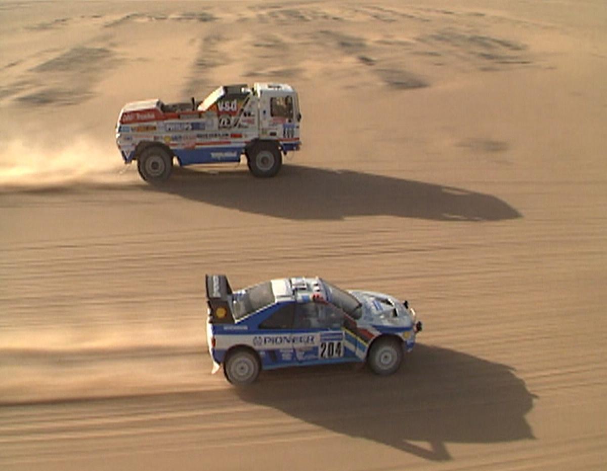 DAF TurboTwin и пустынная гонка
