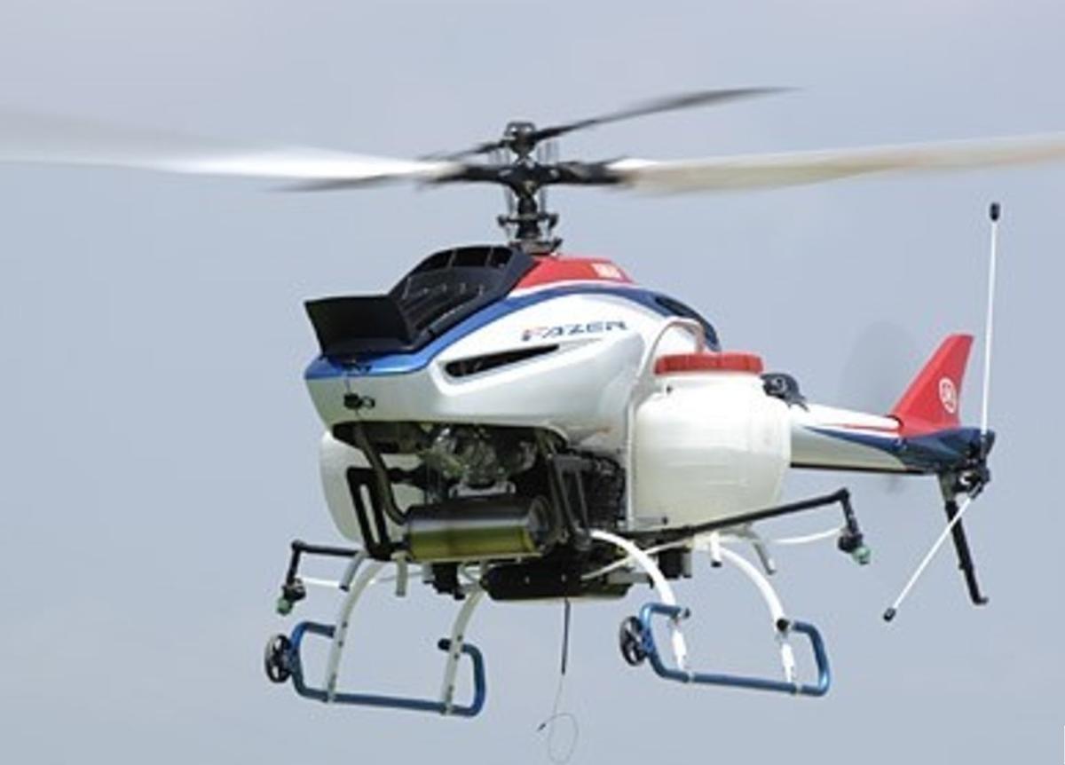 Yamaha FAZER R G2 - unmanned helicopter with a wide range of capabilities