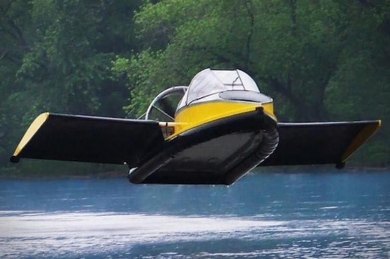 Flying Hovercraft – универсальный транспорт на воздушной подушке