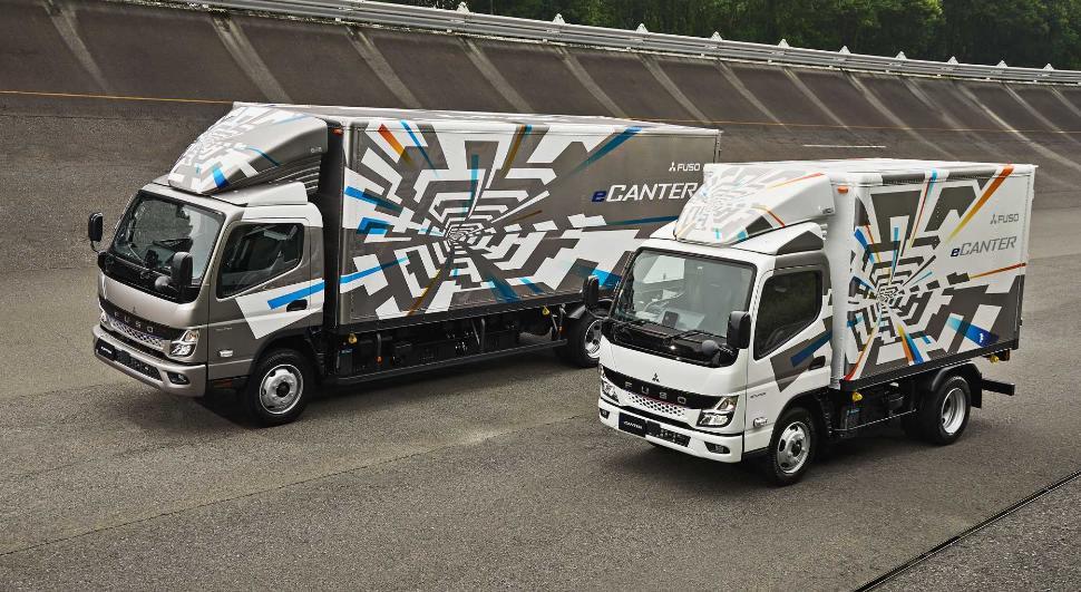 Mitsubishi представила новое поколение электрогрузовиков Fuso e-Canter