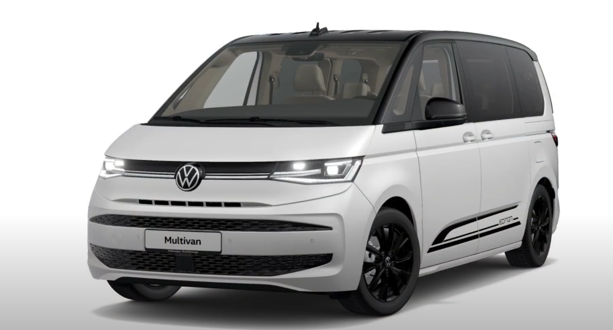 В Германии начались продажи Volkswagen Multivan Edition 2023